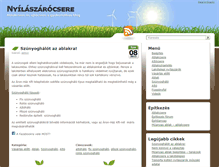 Tablet Screenshot of nyilaszarocsere.info